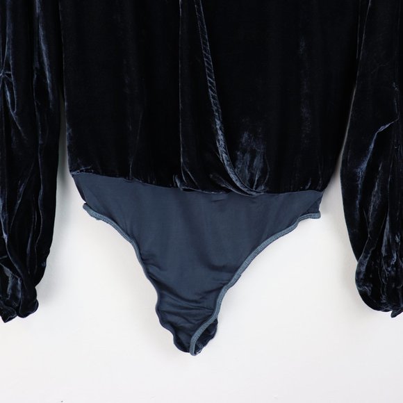 NEW Young, Fabulous & Broke Jayce Bodysuit Blue XS - Picture 7 of 8